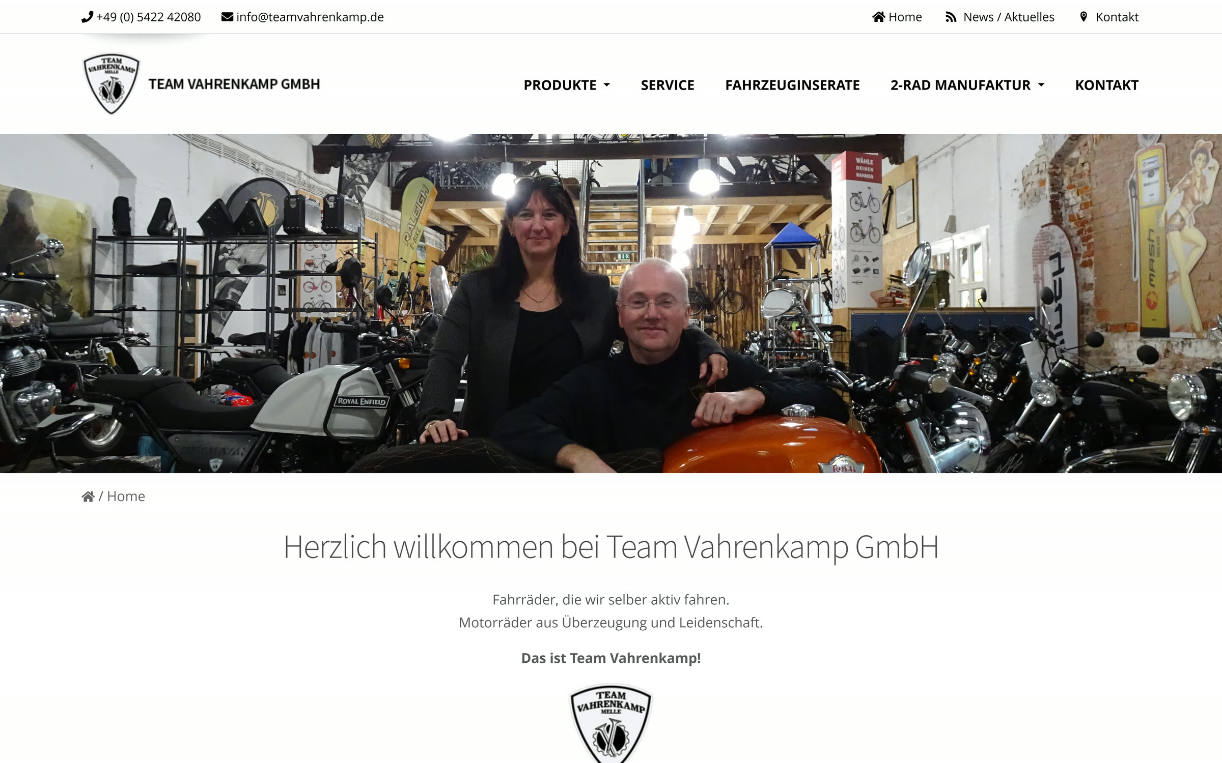 Vorher · 2022 — Bildschirmfoto der Startseite